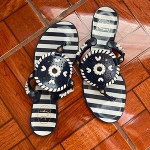 Jack Rogers jelly sandals